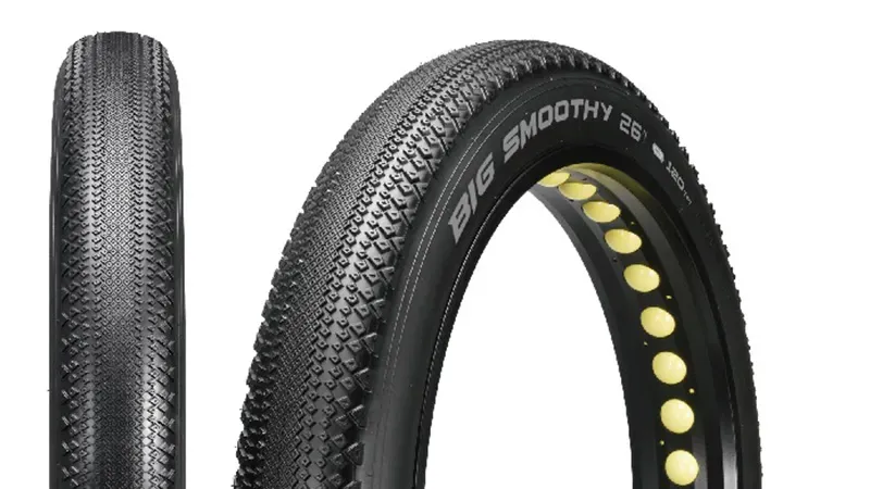 Arisun Big Smoothy 26x4.0-inch All Terrain 30-tpi Wire Fat Tire in Black