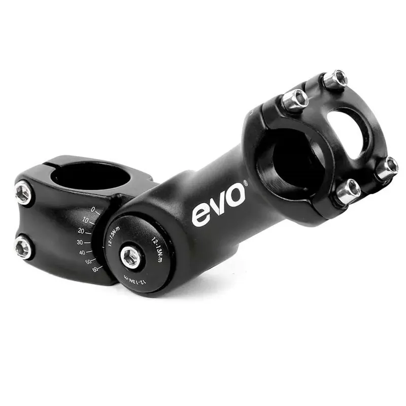 Evo Compact 110mm Bicycle Stem in Black