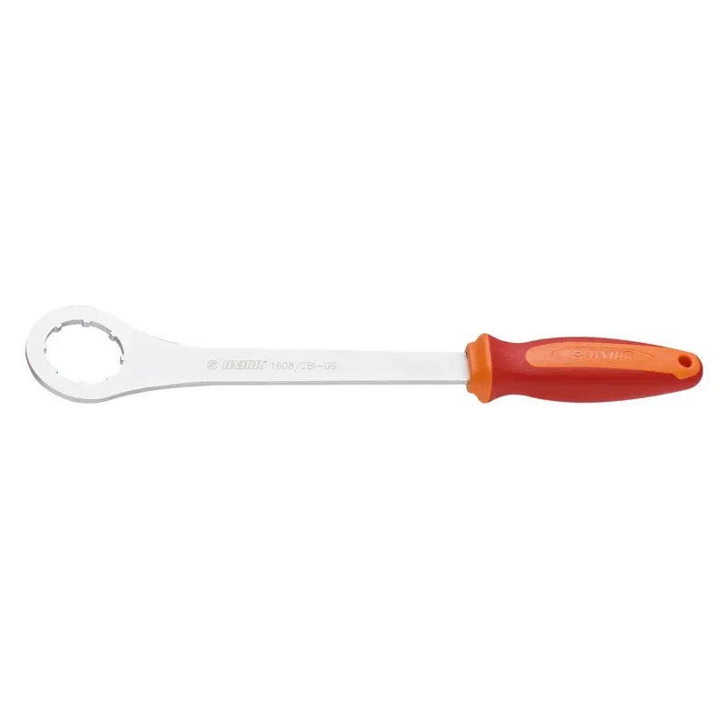 Unior 8 Notch Bottom Bracket Wrench in Red