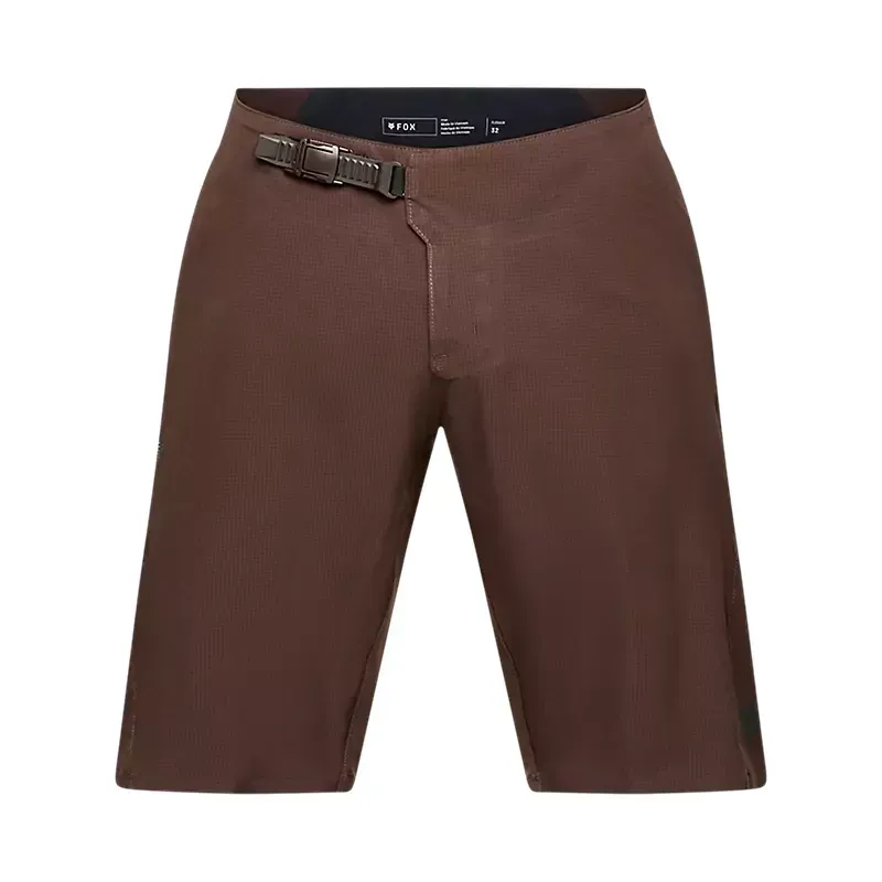 Fox Flexair Ascent Shorts in Cocoa Brown