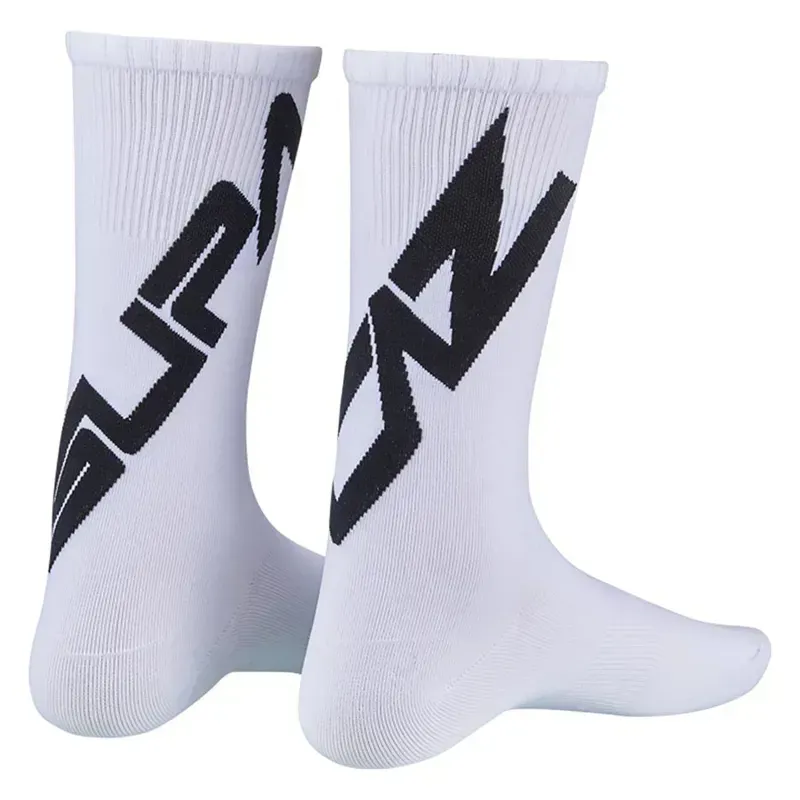 Supacaz SupaSox Socks in Twisted Black/White