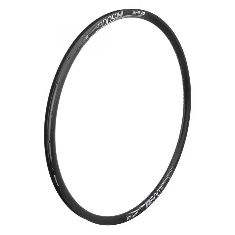 Dt Swiss R500 622x22.5 28H 500g 700c Disk Rim in Black