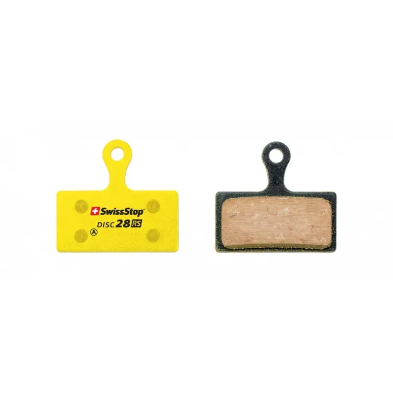Swissstop Disk 28 RS Shimano XTR/XT Brake Pads in Yellow