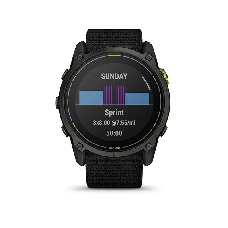 Garmin Enduro 3 Watch in Black-5
