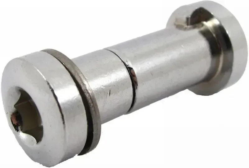 Cyclists' Choice TL-301 Steel Allen Head 8x18mm Seat Pin 2-bag in Silver
