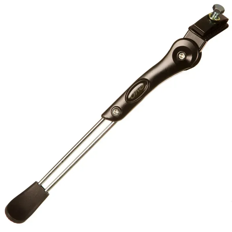 Evo Classic Adjustable DLX 24-inch to 700c Kickstand in Black/Silver