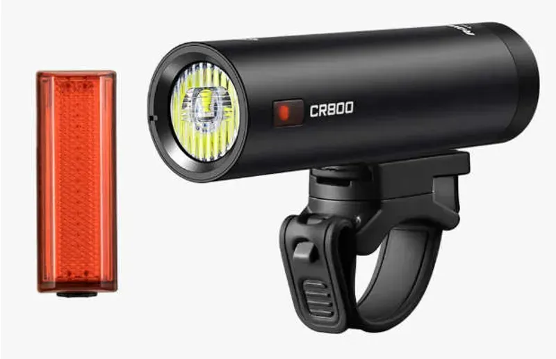 Ravemen LS16 CR800 + TR20 USB Rechargeable Light Set in Black