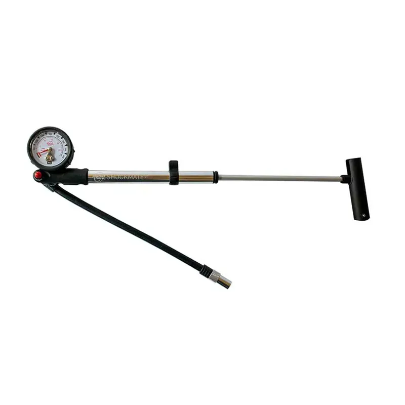 Planet Bike Shockmate 3.0 Fork and Shock Pump in Silver-1