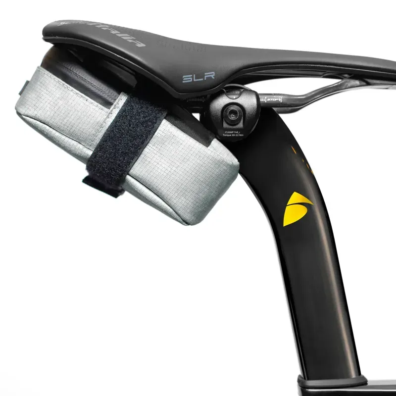Almsthre Signature 0.6-litre Saddle Bag in Sterling Silver