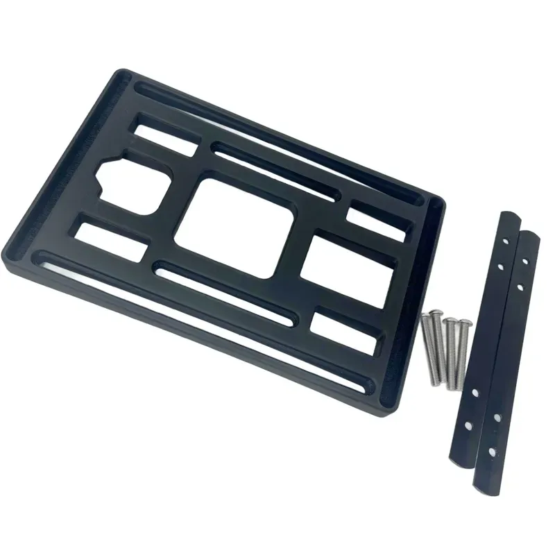 Bikase Universal MIK Compatible Rear Bike Rack Carrier Plate in Black-2