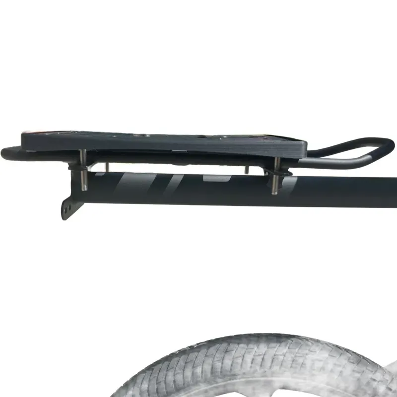 Bikase Universal MIK Compatible Rear Bike Rack Carrier Plate in Black-3