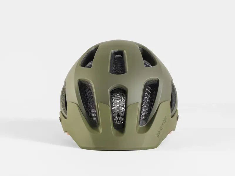 Bontrager Rally WaveCel Helmet in Olive Green/Roarange-1