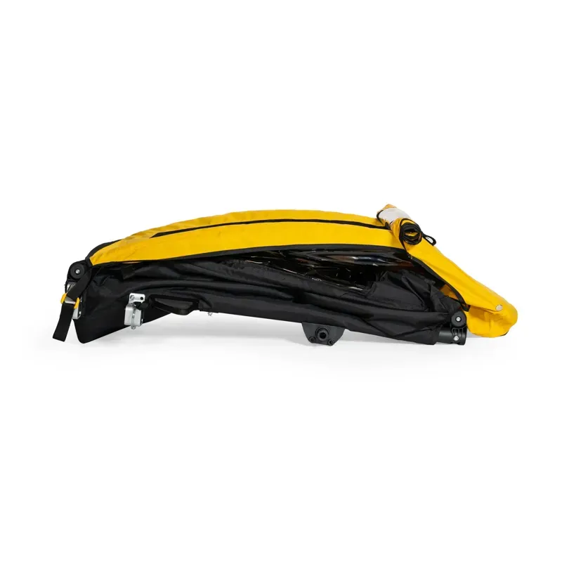Burley Bee 20in Single Child Trailer in Yellow-5