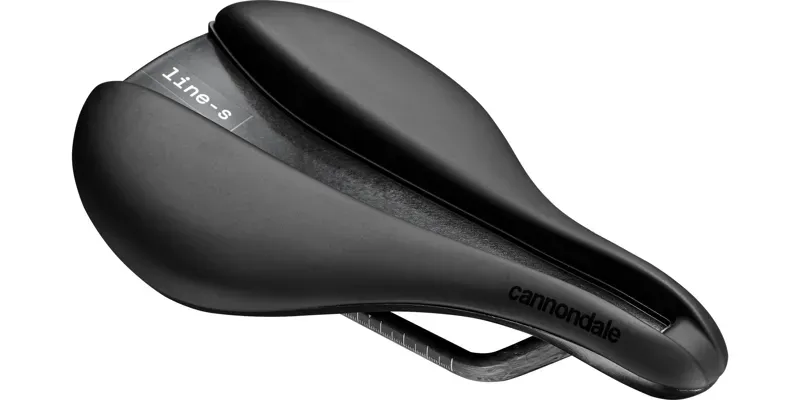 Cannondale Line S Carbon Flat Saddle in Black