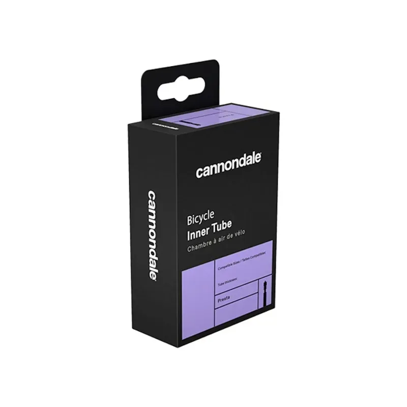 Cannondale Presta 60mm Valve 700x23-28mm Inner Tube in Black