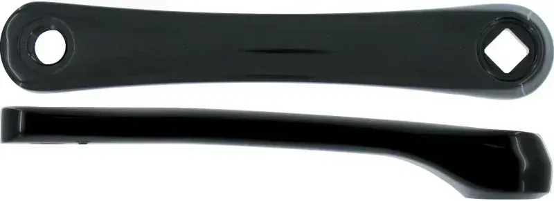 Cyclists' Choice AL-7 LH 1-inch Square-Taper Alloy Crank Arm in Black-2