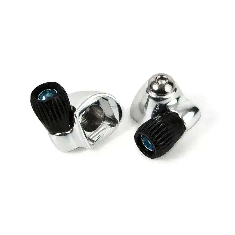 Sunrace Downtube Cable Stops in Silver