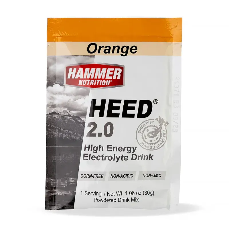 Hammer Nutrition HEED 2.0 70-serving Electrolyte Drink - Orange-2