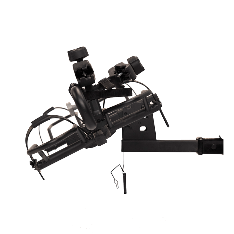 Hollywood Racks RV Rider 2-inch E-Bike Rack in Black-5