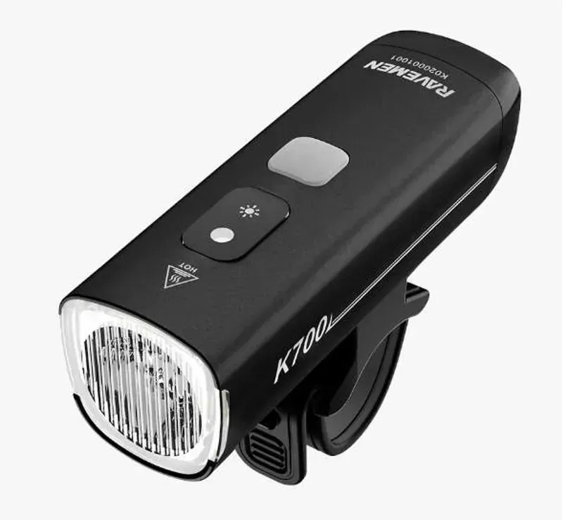 Ravemen K700 700-lumen USB Rech. Light w/ Daytime Run Mode in Black-2