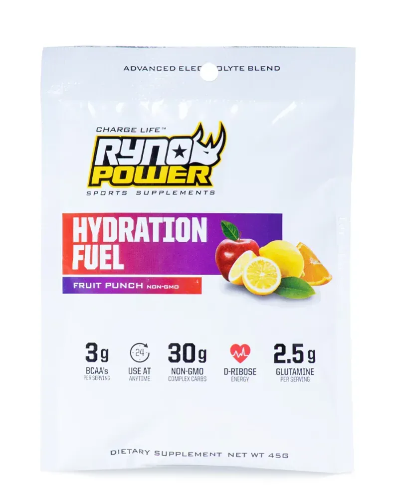 Ryno Power 45g Hydration Fuel Drink Mix - Fruit Punch