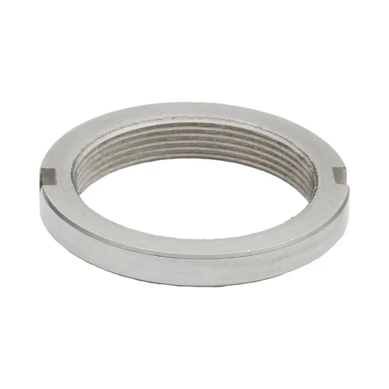Surly Stainless 1.29x24-tpi LH Thread Track Cog Lockring in Silver