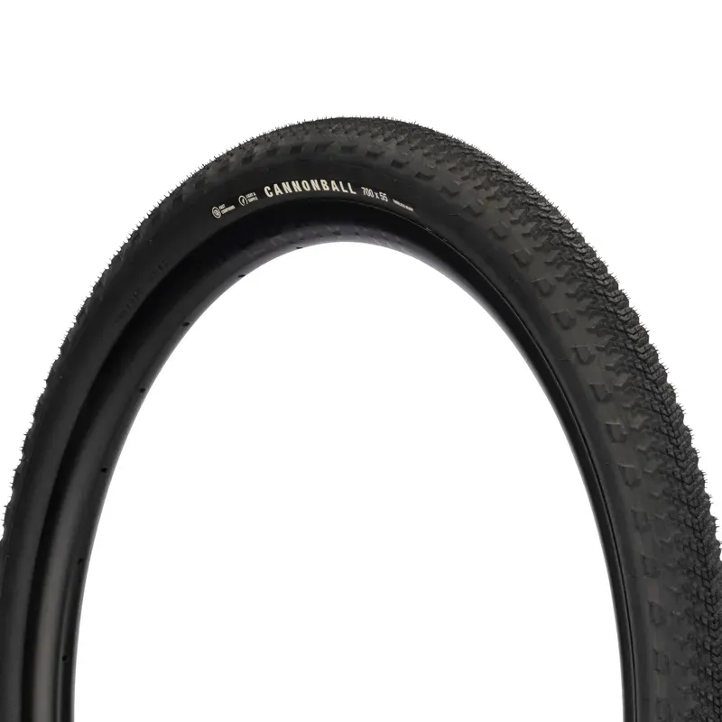 Teravail Cannonball Gen 2 700x55 Tubeless Folding Tire in Black