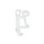 Trek Side Load Left Recycled Plastic Bottle Cage In Gloss White