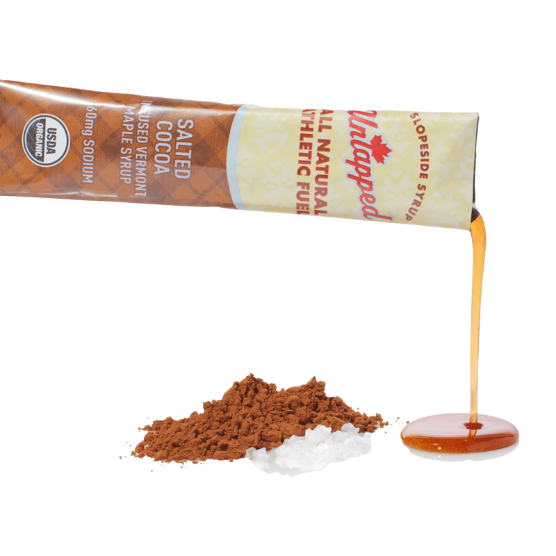 Untapped Salted Cocoa Athletic Fuel Gel Packets in Brown-3